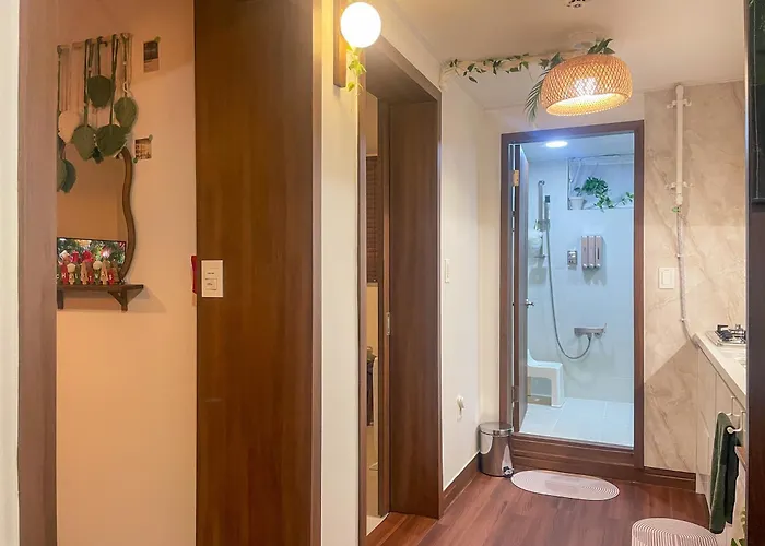 Apartamento New Gangnam Stn 5min 50inch Tv Netflix Washer Dryer Youon
